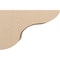 Ekena Millwork 10"W x 30"D x 20"H Classic Carmel Rough Cedar Woodgrain TimberThane Corbel, Primed Tan CORUR10X30X20CARRCPR - alternate 6